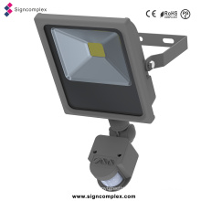 CE RoHS 30W High Lumen PIR Sensor Flood Lights